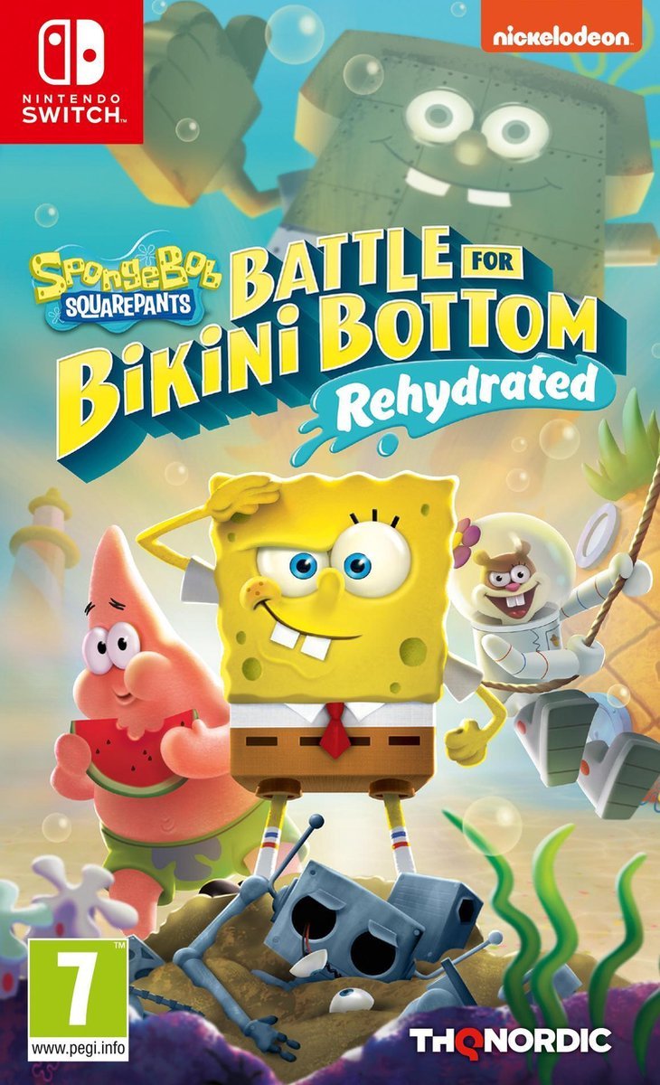 Spongebob Squarepants Battle for Bikini Bottom Rehydrated - Gamesellers.nl