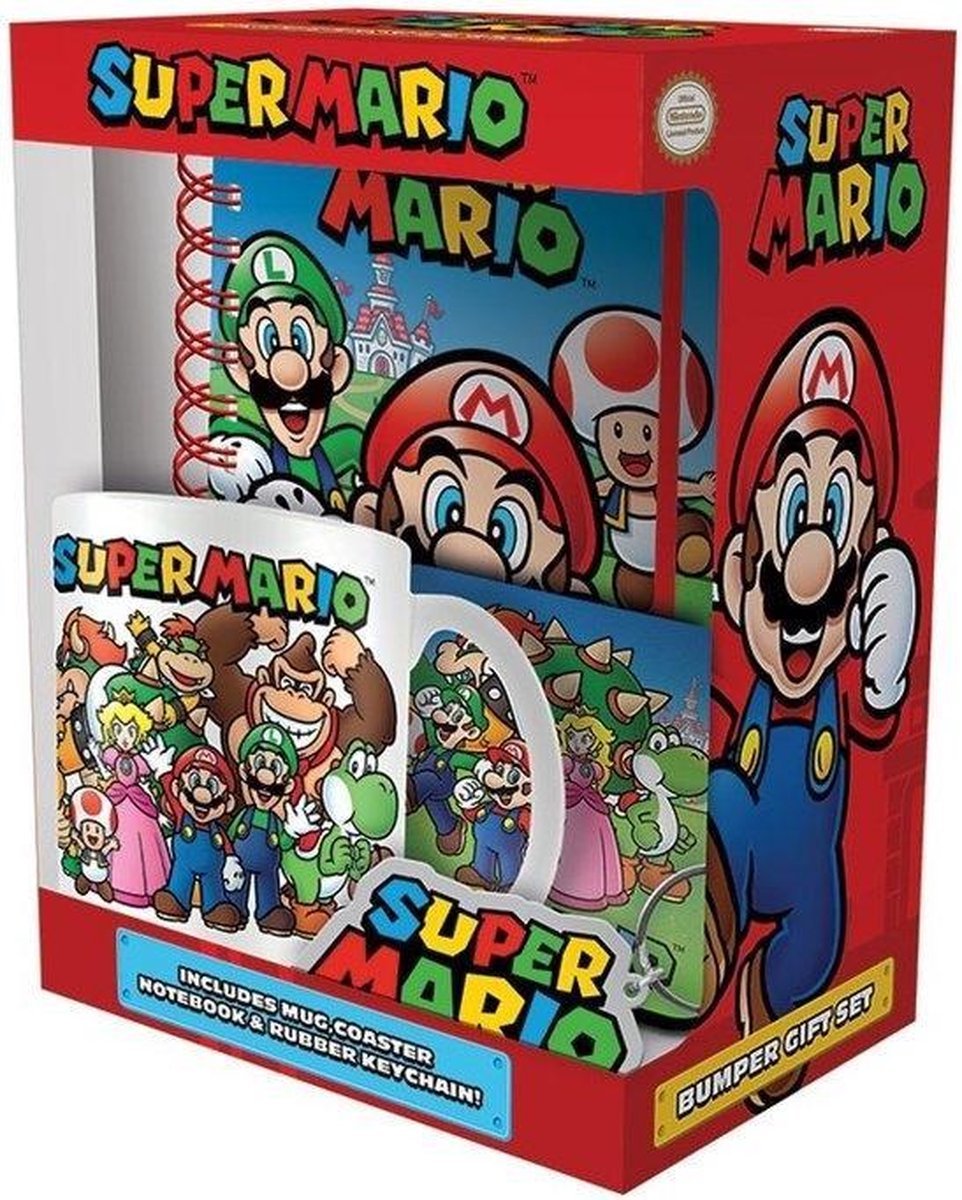 Super Mario Evergreen gift set - Gamesellers.nl