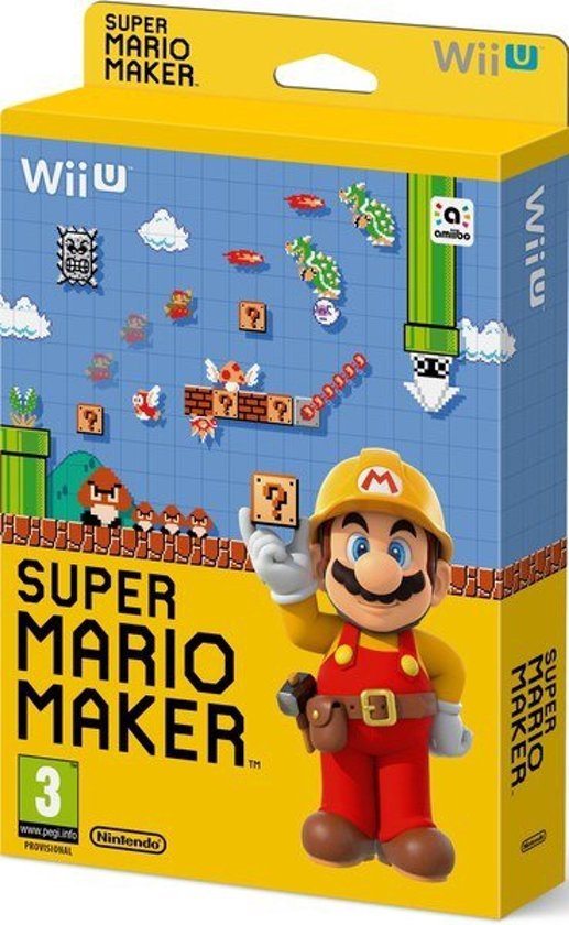 Super mario maker + artbook - Gamesellers.nl