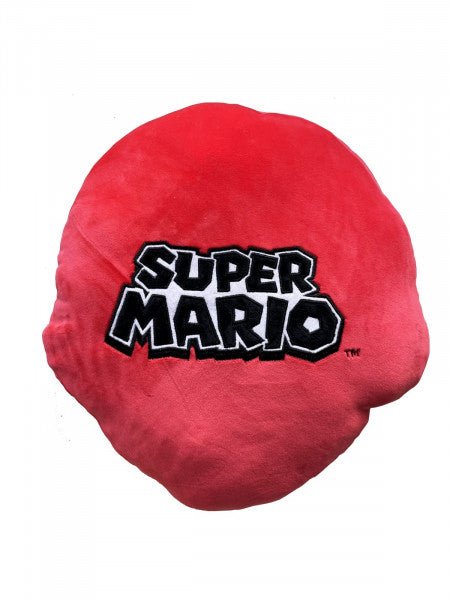 Super Mario: Mario with Back Print 40 cm Plush Cushion - Gamesellers.nl