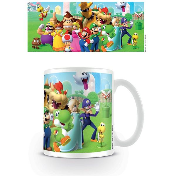 Super Mario Mushroom Kingdom mug - Gamesellers.nl