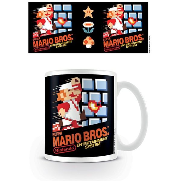 Super Mario Nes cover mug - Gamesellers.nl