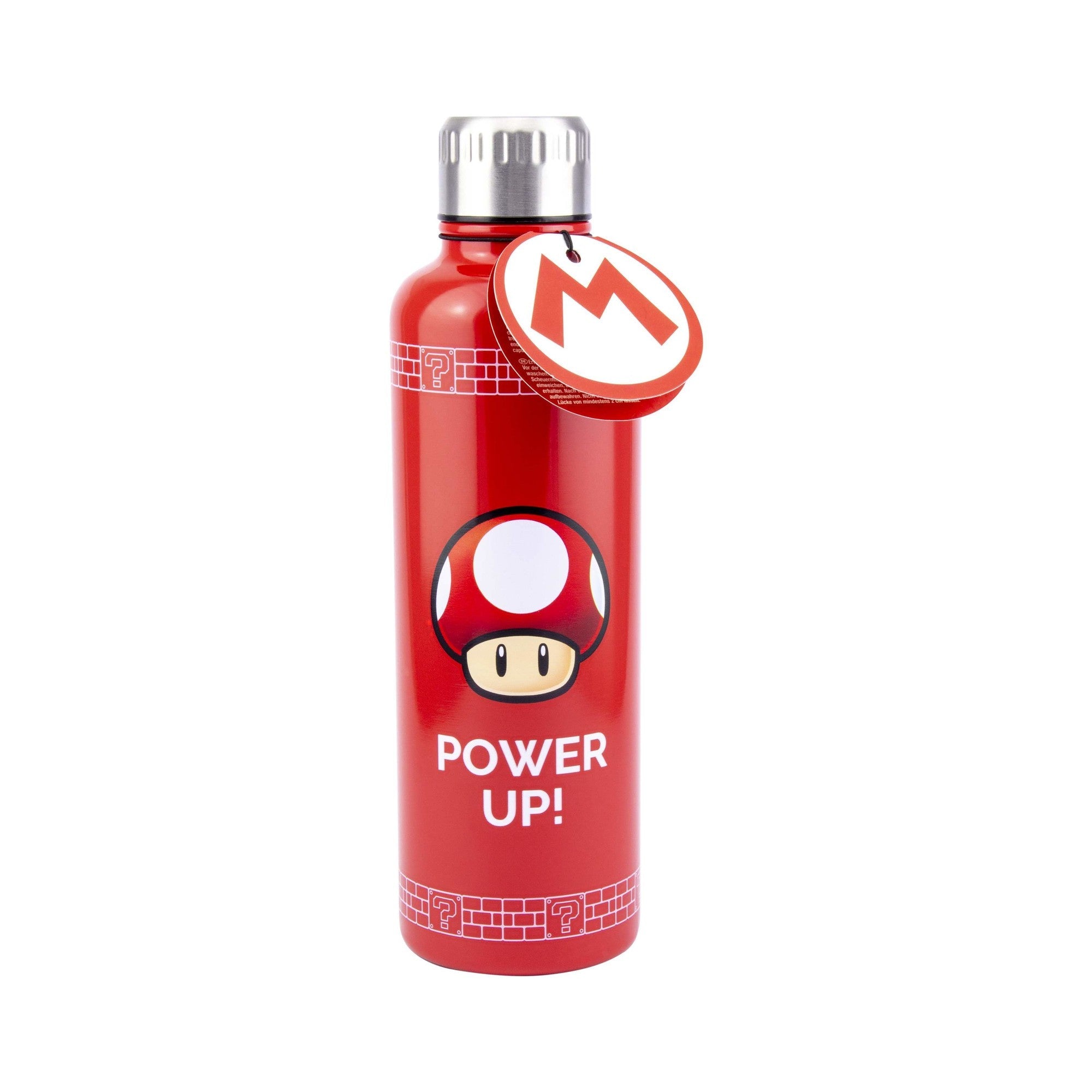 Super Mario: Power Up Water Bottle - Gamesellers.nl