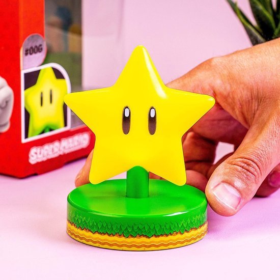 Super Mario: Star Icon Light - Gamesellers.nl