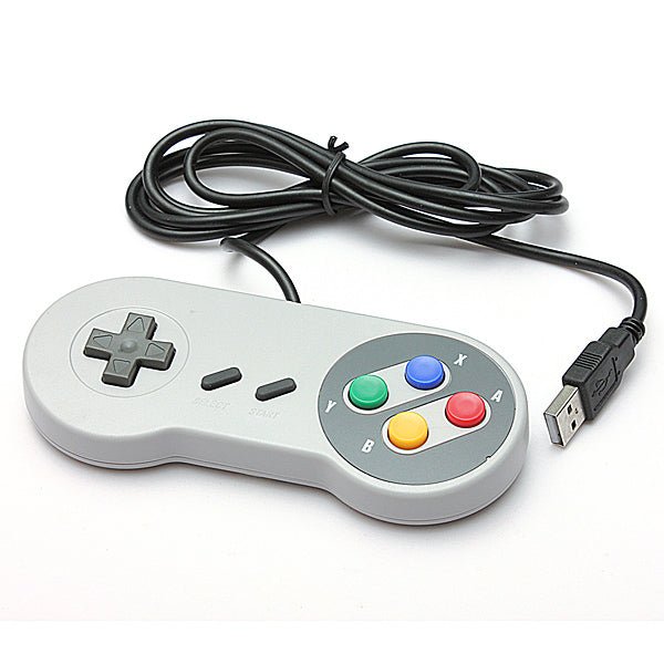 Super Nintendo (SNES) style controller USB - Gamesellers.nl