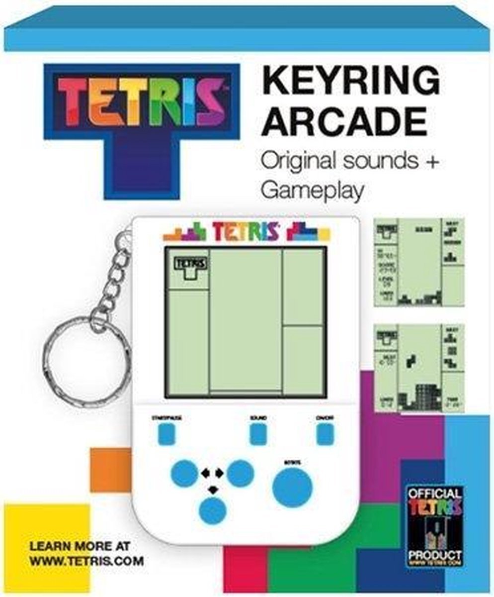 Tetris Keyring Arcade - Gamesellers.nl