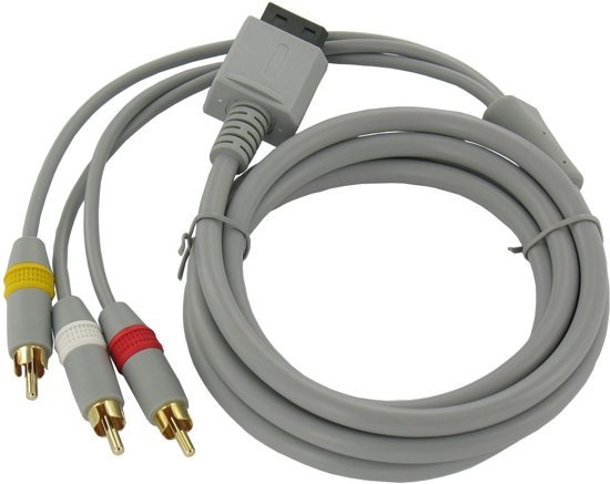 Wii AV kabel composiet premium - Gamesellers.nl