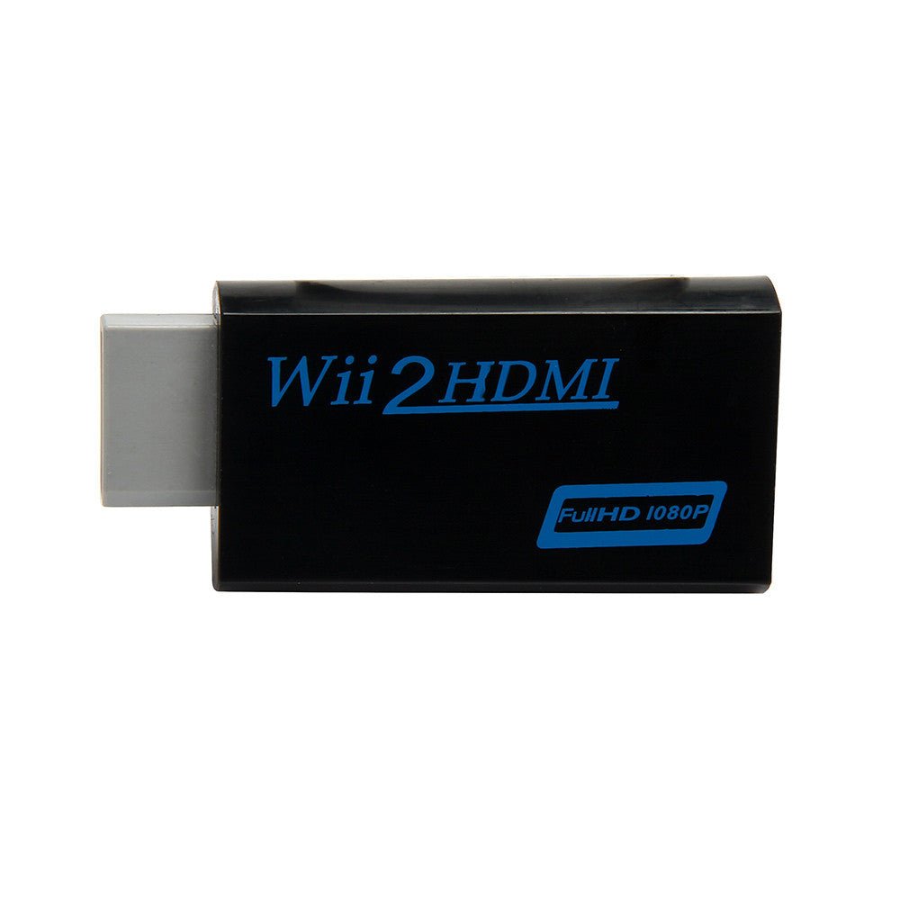 Wii HDMI adapter zwart - Gamesellers.nl