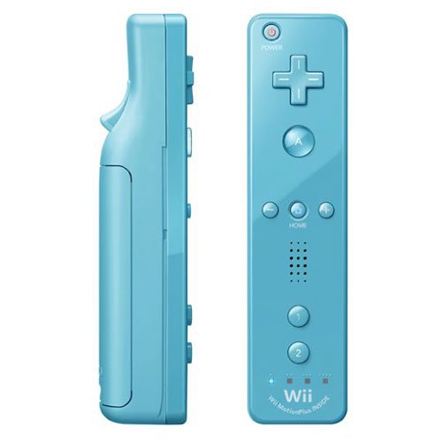 Wii remote controller motion plus blauw origineel - Gamesellers.nl