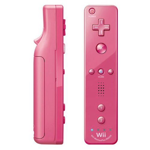 Wii remote controller motion plus roze origineel - Gamesellers.nl