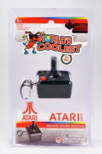 World&#39;s Coolest: Atari Sound Joystick Keychain - Gamesellers.nl