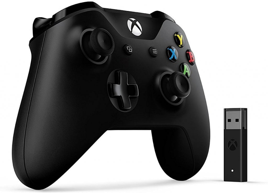 Xbox One draadloze controller+ draadloze adapter voor windows - zwart - Gamesellers.nl