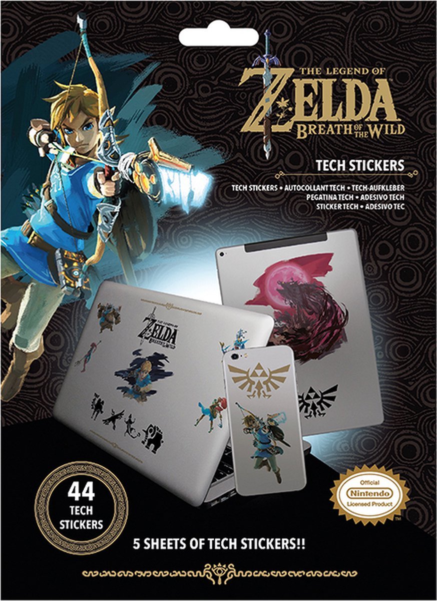 Zelda - Breath of the Wild power stickerset - Gamesellers.nl